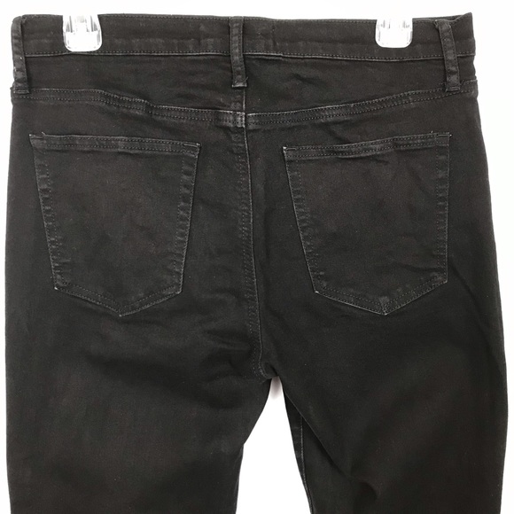 GAP black straight leg jeans / pants 361 - Picture 8 of 8